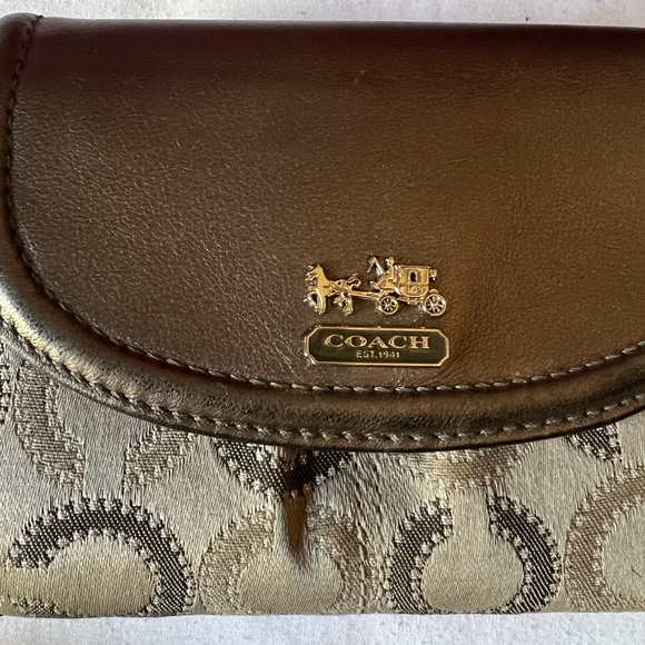 Coach signature logo wallet - Picture 1 of 2